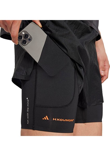 ADI365 HK2IN1 M Erkek Koşu Şortu JM1211 Siyah indirimleri