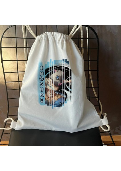 Demon Slayer Inosuke Sırt Çantası Model 1 - Kimetsu No Yaiba Sırt Çantası
