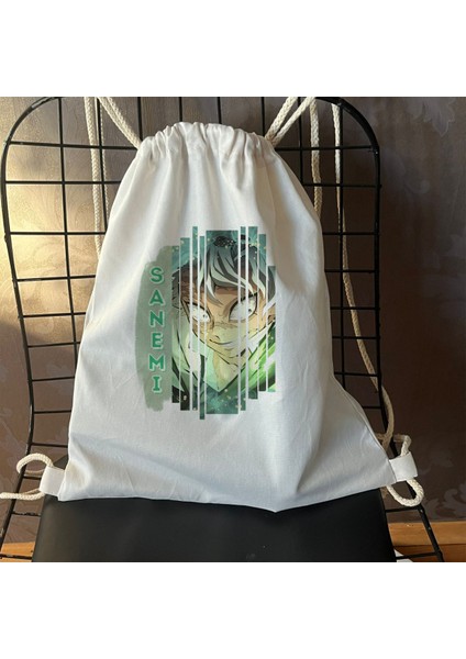 Demon Slayer Sanemi Sırt Çantası Model 1 - Kimetsu No Yaiba Sırt Çantası