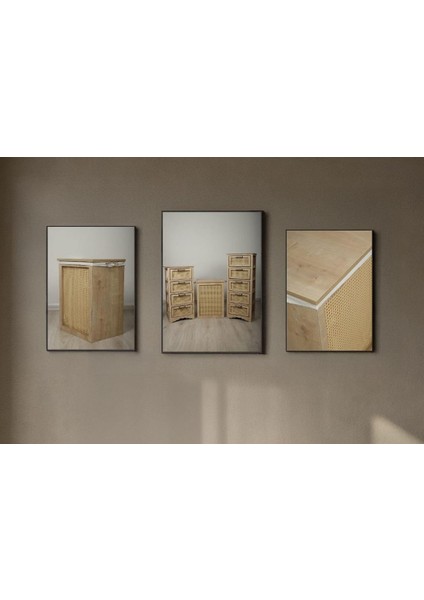 Vero Çamaşır Sepeti Mdf Ceviz CS1003 fiyatları