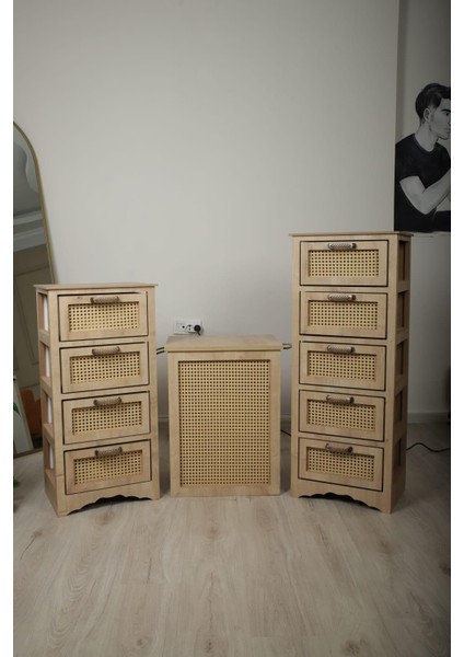 Vero Çamaşır Sepeti Mdf Ceviz CS1003 modelleri