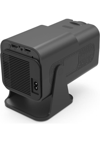 HY320 Siyah Taşınabilir Sinema Projektörü 4K 1080P Ev Sineması Bluetooth Android Akıllı Projeksiyon Wifi fiyatları