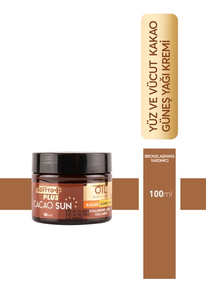 Kakao Güneş Yağı 100 ml