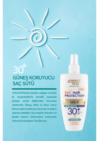 Güneş Koruyucu Saç Sütü 30 Spf 200 ml fiyatları