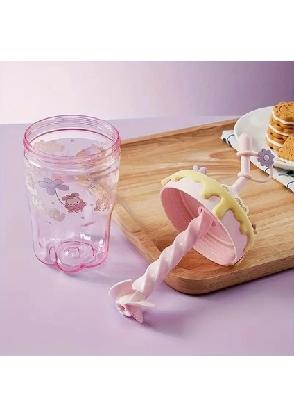 Disney Ufufy Lisanslı Pipetli Bardak (560 Ml) Pembe fiyatları