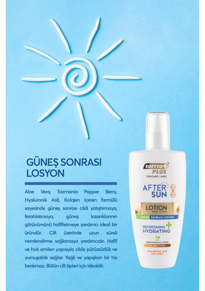 Güneş Sonrası Vücut Losyonu 200 ml fiyatları