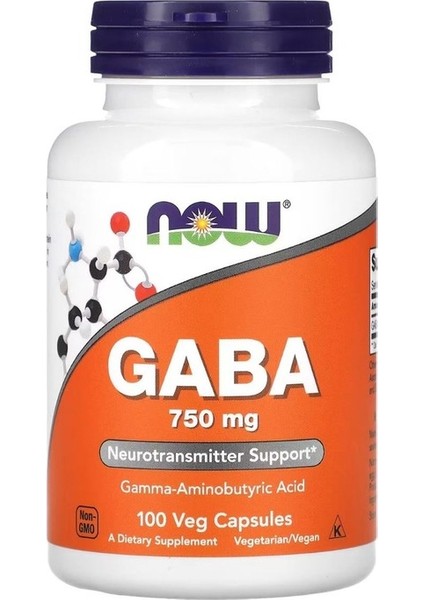 Gaba 750 Mg 100 Vegan Kapsül