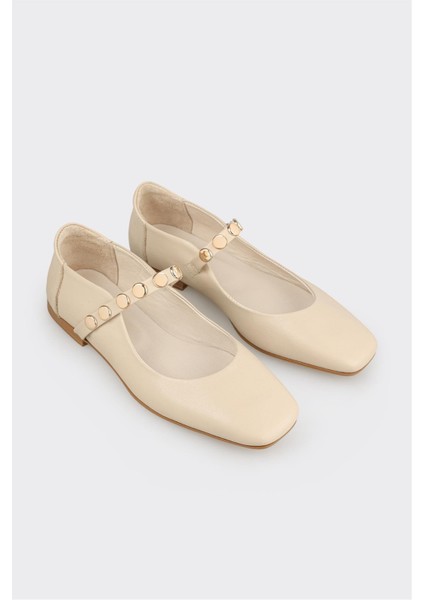 Bej Deri Kadın Günlük Ayakkabı fiyatları