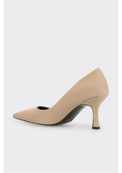 Bej Kadın Stiletto modelleri