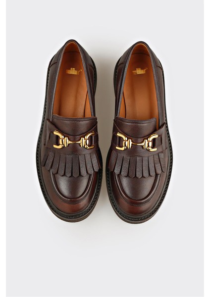 Kahve Deri Kadın Günlük Ayakkabı fırsatları