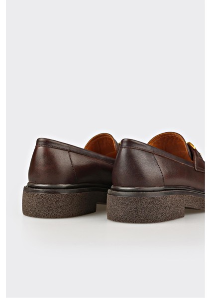 Kahve Deri Kadın Günlük Ayakkabı indirimleri