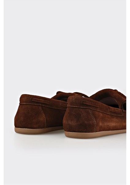 Kahve Deri Kadın Günlük Ayakkabı indirimleri