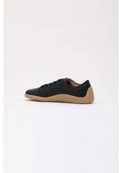 1383 V-Barefoot Comfort Deri Kadın Ayakkabı Siyah modelleri