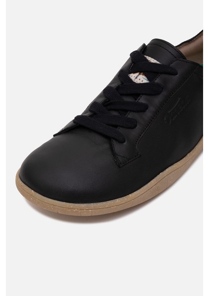 1383 V-Barefoot Comfort Deri Kadın Ayakkabı Siyah indirimleri