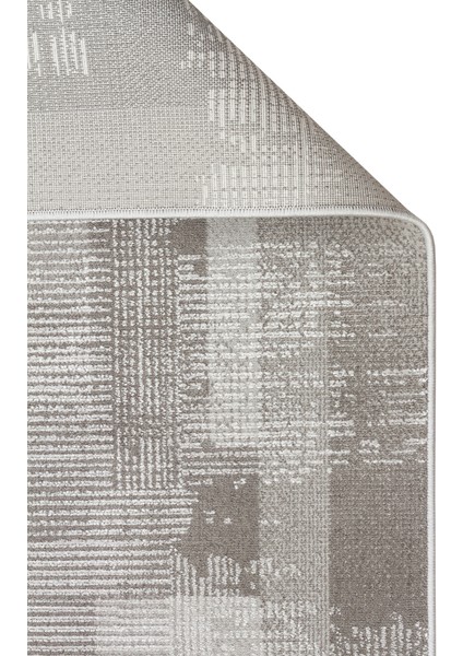 Leona 03 Antrasit Özel Yumuşak Tuşeli Hav Vermeyen Polysoft Iplikler ile Üretilen Modern Halı