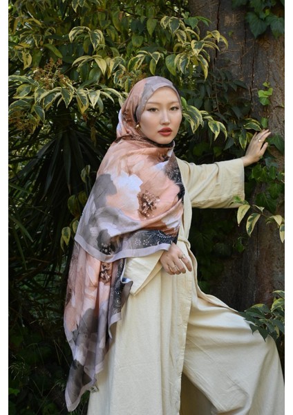 Comfy Aura Desen Şal - Bej fiyatları