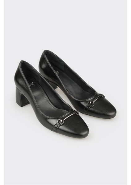 Siyah Kadın Orta Topuk Ayakkabı fiyatları
