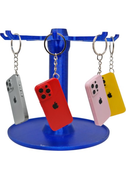 Mini iPhone Tasarımlı Anahtarlıklar (4’lü Paket) fırsatları