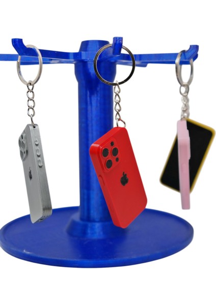 Mini iPhone Tasarımlı Anahtarlıklar (4’lü Paket) indirimleri