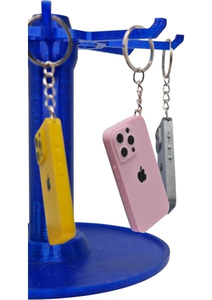 Mini iPhone Tasarımlı Anahtarlıklar (4’lü Paket)
