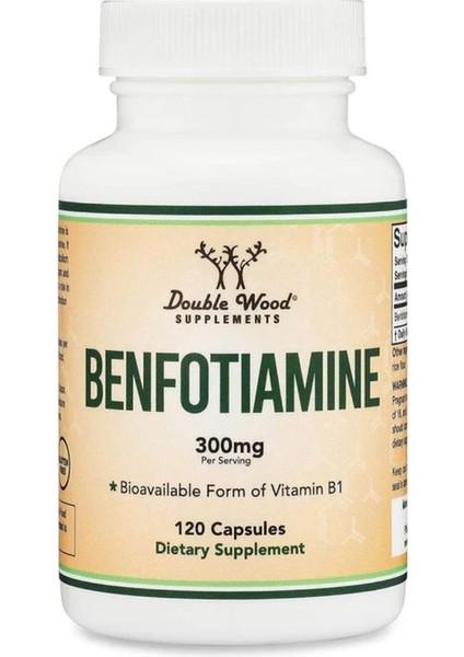 Benfotiamine - 300 Mg 120 Kapsül