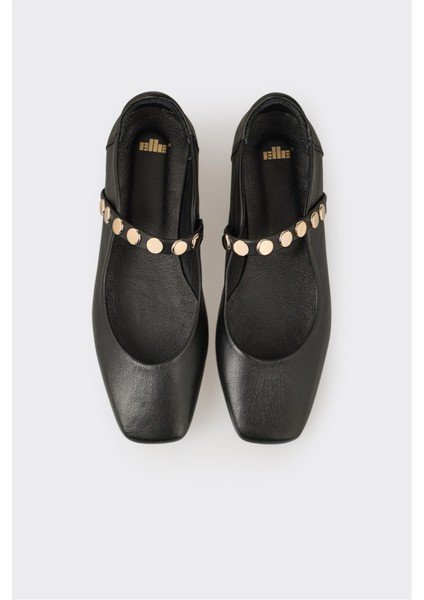 Siyah Deri Kadın Günlük Ayakkabı fırsatları