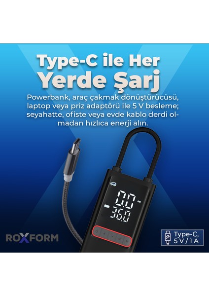Car Air Pump – 80W Güçlü Taşınabilir Araç Lastik Şişirme Pompası | 4.000 Mah Batarya, 150 Psı fiyatları