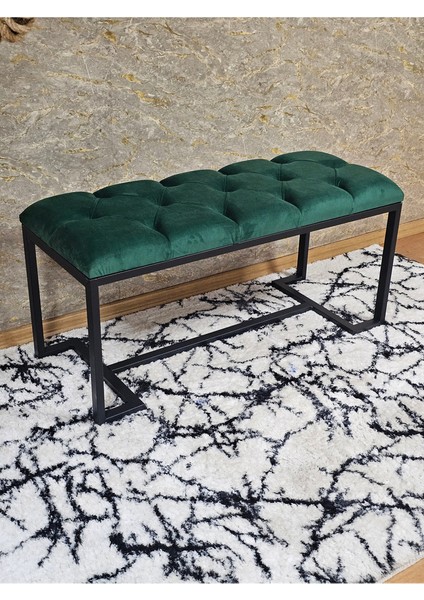 Siyah Boyalı - L - Ayaklı 100 cm x 38 cm Oturak - Bench - Makyaj Taburesi - Makyaj Oturak Yeşil Renk 100 x 40 Boyut/ebat fiyatları
