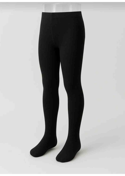 2 Adet Çocuk Mevsimlik Külotlu Çorap – Siyah & Beyaz (2’li Set, Okul Için Ideal) modelleri