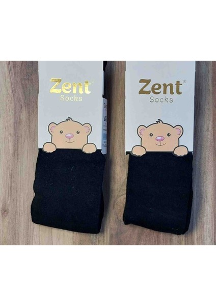 2 Adet Çocuk Mevsimlik Külotlu Çorap – Siyah & Beyaz (2’li Set, Okul Için Ideal) fırsatları