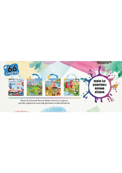Çantalı Boyama Kitabı 4' Lü Set fiyatları
