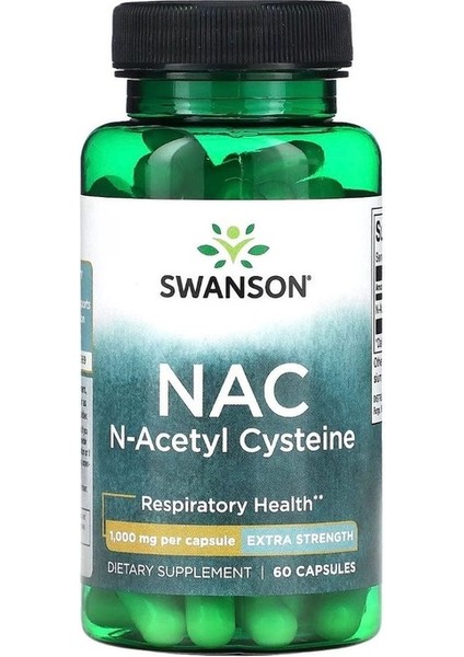Na/c N-Acetyl Cysteine 1000 Mg 60 Kapsül