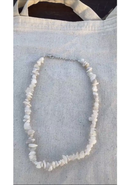 Kristal Kuvars Spiritüel Enerji Doğal Taş Kolye modelleri