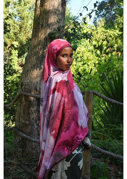 Comfy Aura Desen Şal - Bordo fırsatları