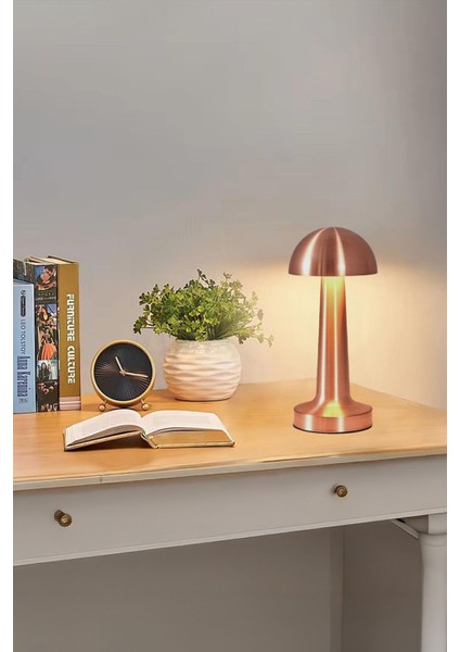 KLL-1321 Şarjlı Masa Lambası | Dokunmatik Kontrollü, 3 Işık Renk Seçeneği, Dimmer Özellikli modelleri