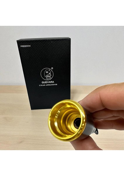 Guevara Ahşap Puro Ağızlığı 50-58 Ring Arası Siyah fiyatları