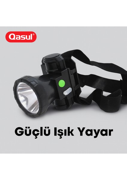 Başa Takılan LED Güçlü Arama Feneri – 46 Saat Çalışma Süresi 3 Modlu modelleri