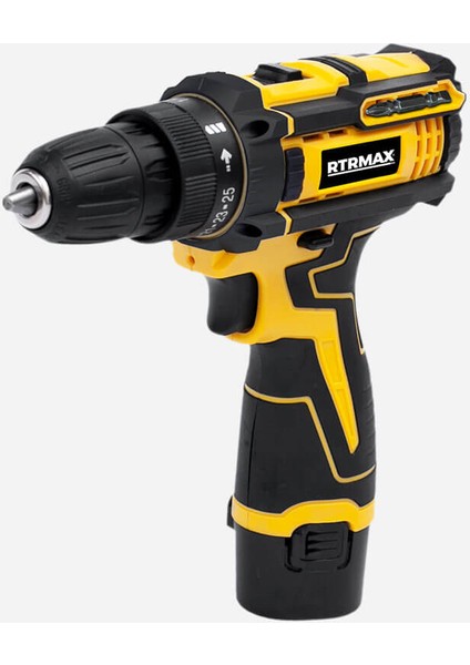 Rtm 340 Akülü Matkap 26 Nm 12 V 2*1.5 Ah Akü Li-Ion