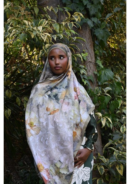 Comfy Flue Desen Şal - Yeşil indirimleri