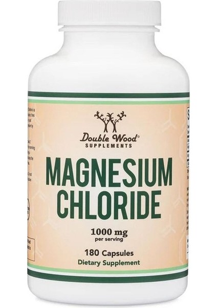 Magnezyum Chloride 1000MG 180 Veg. Kapsül.usa Vers.