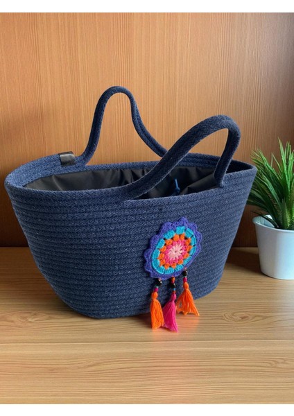 Hasır Görünümlü Omuz Çantası , El Çantası , Plaj Çantası fırsatları