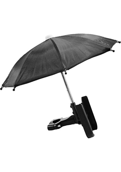 Siyah Gidon Bağlantılı Şemsiyeli Ayarlı Telefon Tutucu Aliminyum A+++ Kalite fiyatları
