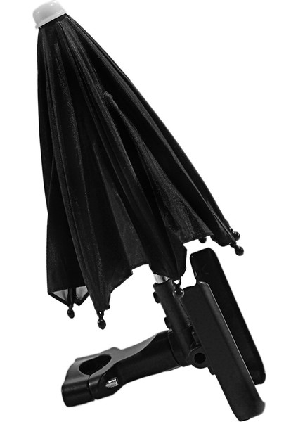 Siyah Gidon Bağlantılı Şemsiyeli Ayarlı Telefon Tutucu Aliminyum A+++ Kalite modelleri