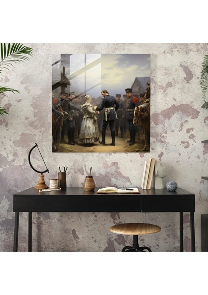 Duygusal Cam Tablo - Veda Yansımaları - Cam Duvar Sanatı Ev Dekorasyonu Duvar Dekoru Cam Tablo Cam Sanatı fiyatları