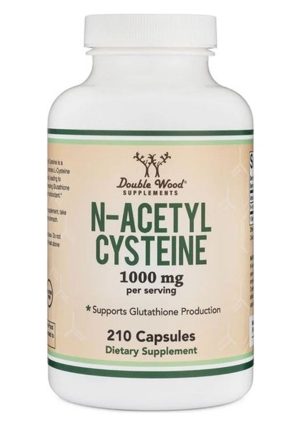 Nac Supplement (Real Nac With Potent Smell) (N-Acetyl Cysteine) 1,000MG Per Serving, 21