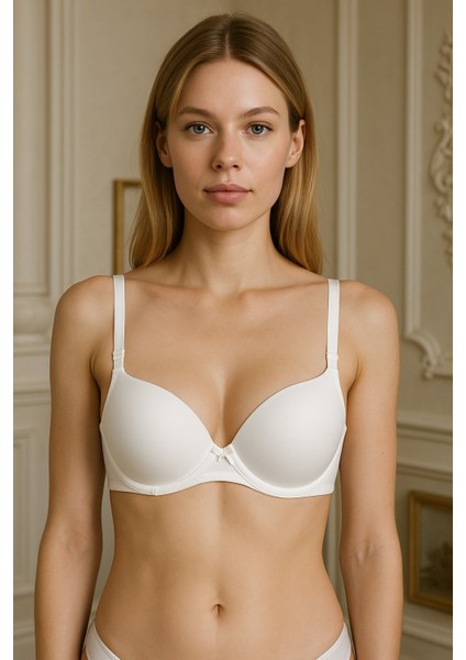 Iç Giyim Kadın Ekstra Dolgulu Tam Destekli Sütyen 100