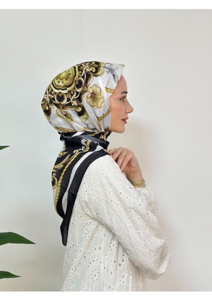 Rigel Desen Eşarp - Siyah