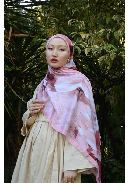 Comfy Aura Desen Şal - Pembe fiyatları