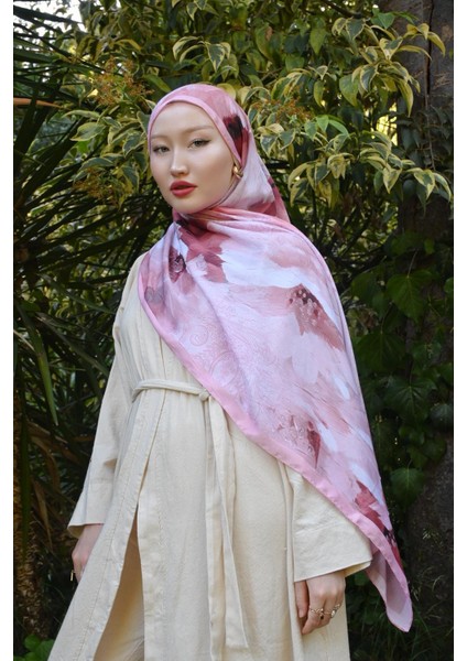 Comfy Aura Desen Şal - Pembe indirimleri