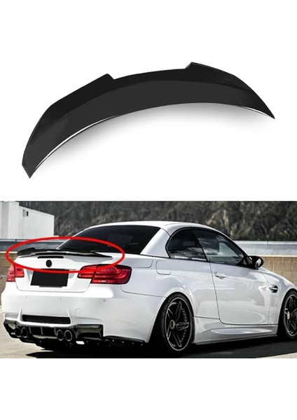 Bmw E92 2006.2012 Parlak Siyah Psm Spoiler